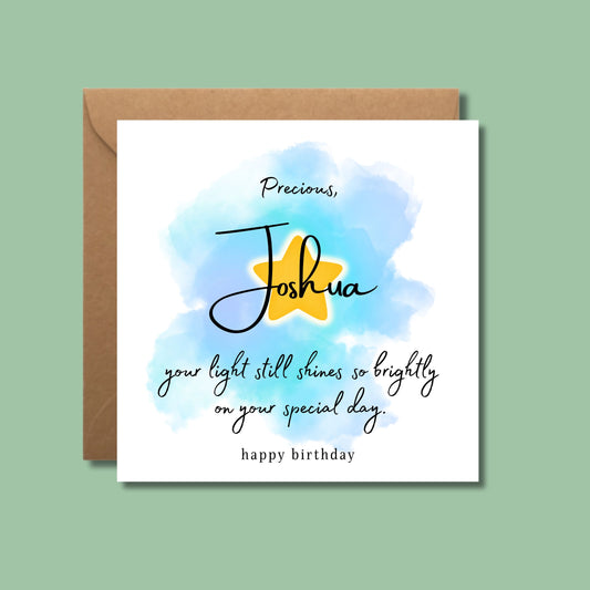 Heavenly Birthday Card