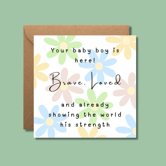 NICU New Born Baby Boy