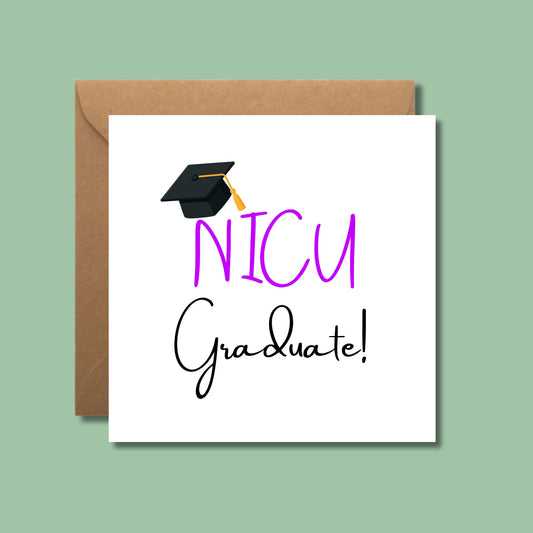 NICU Graduate Card