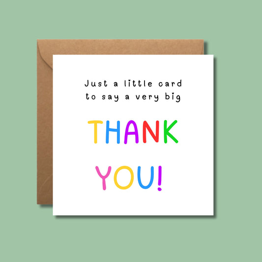 Thank You Card