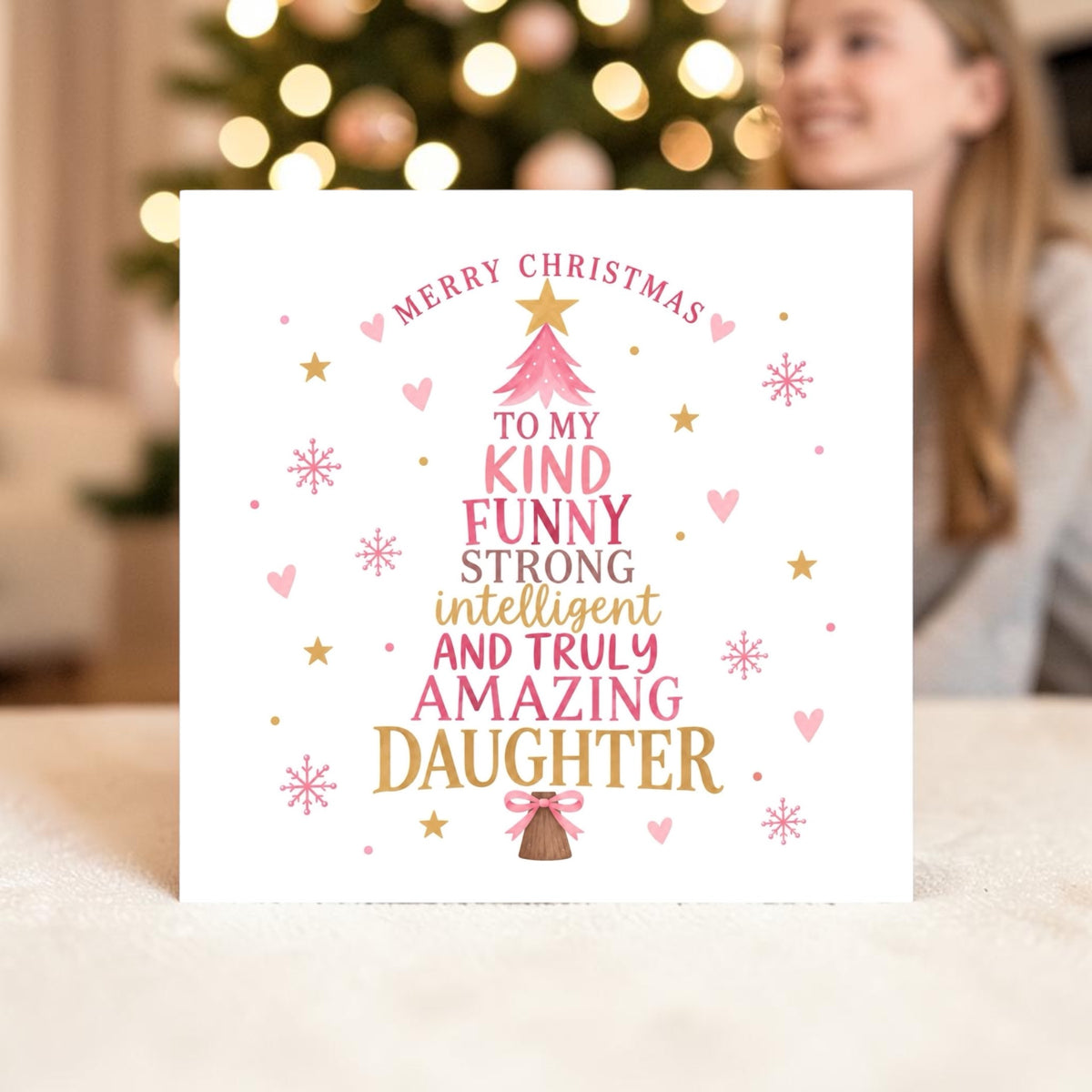 Daughter Christmas Card