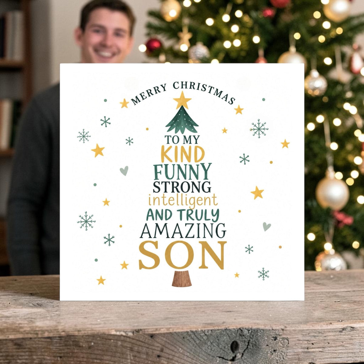 Son Christmas Card