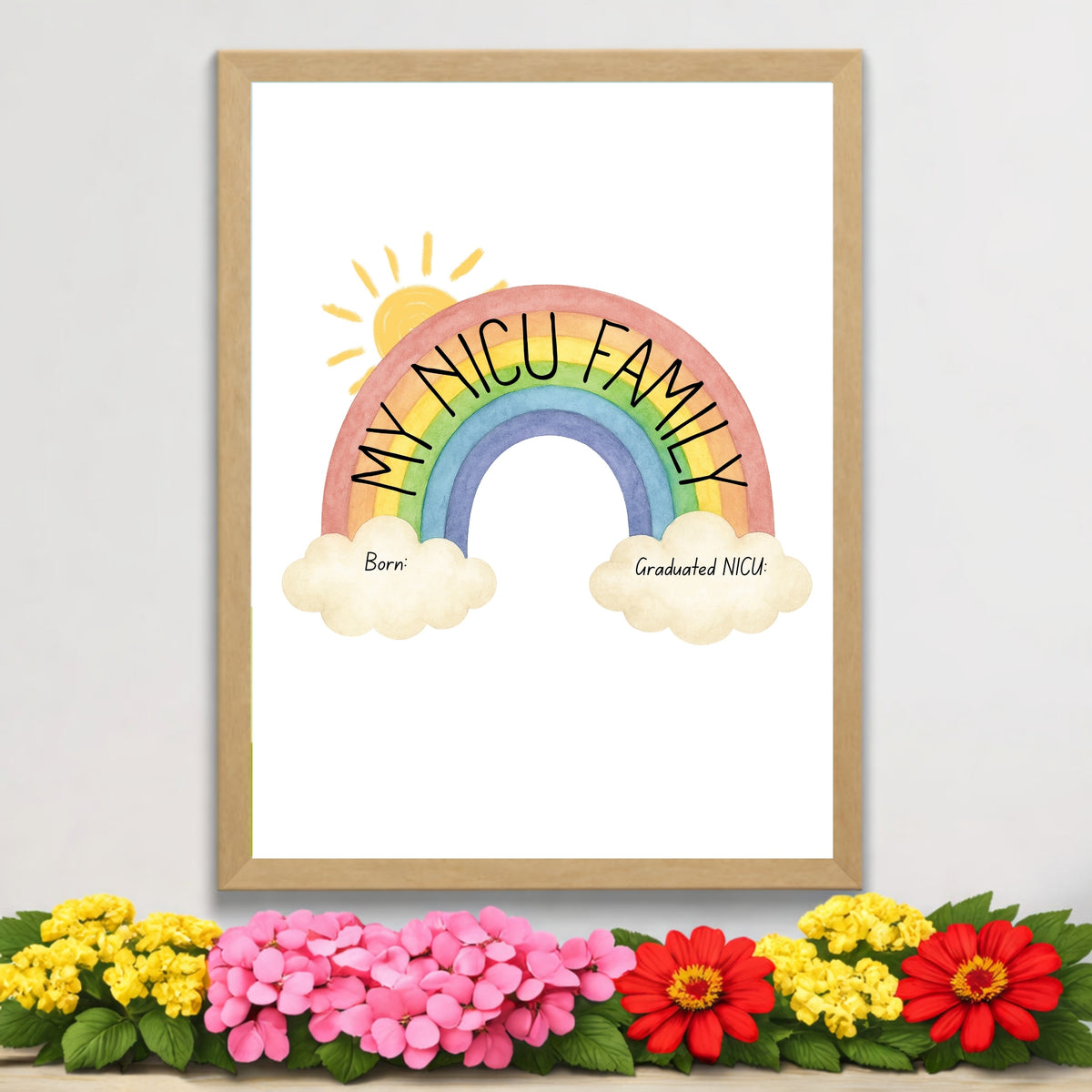 NICU Graduate Wall Art