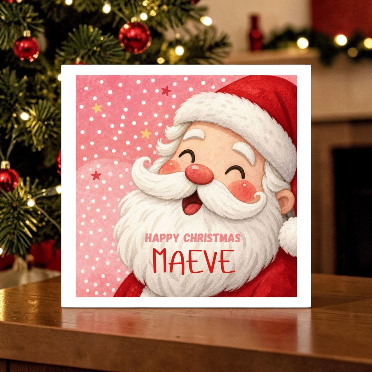 Santa Christmas Card