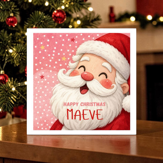 Santa Christmas Card
