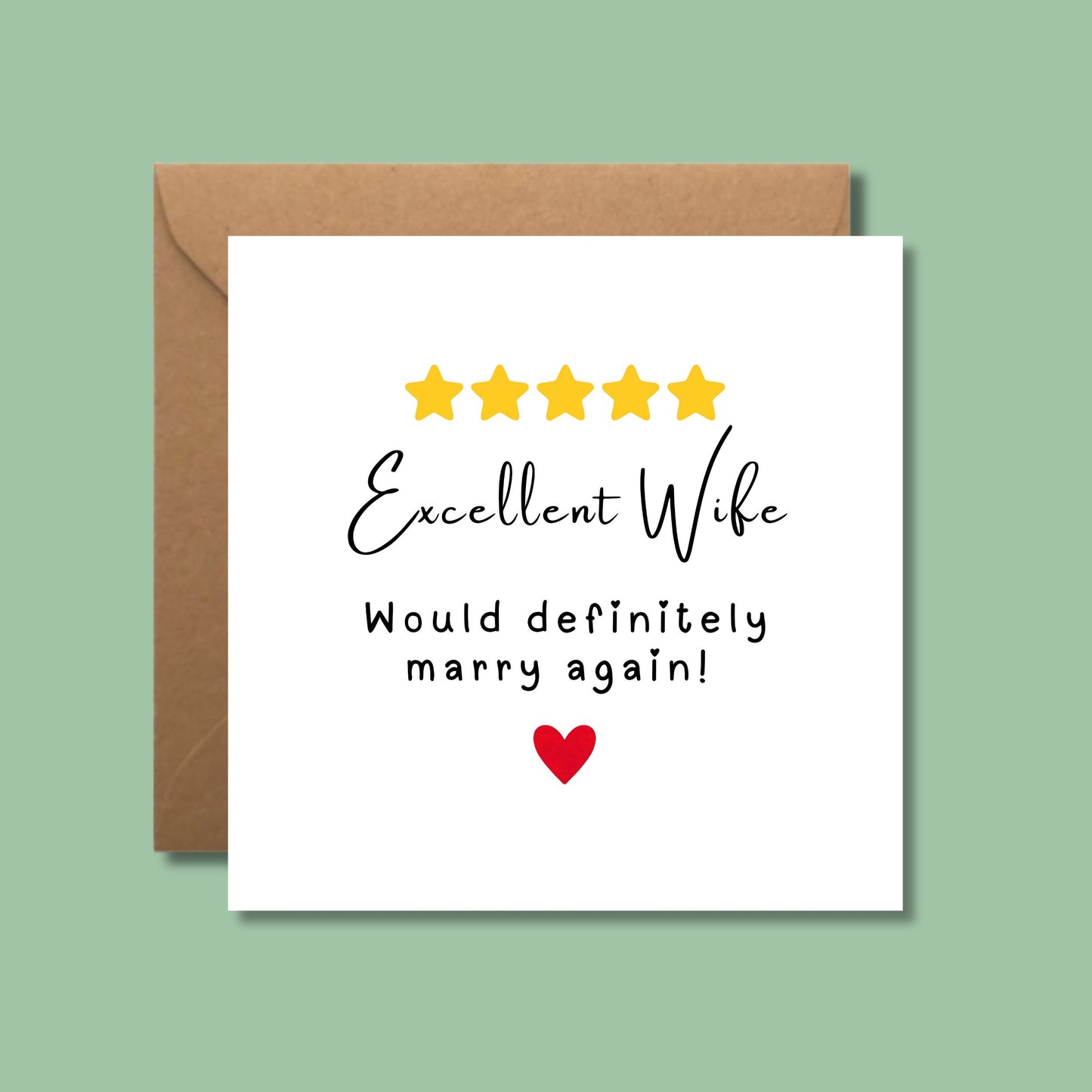 Wife Anniversary Card