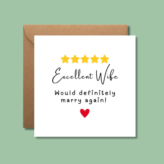 Wife Anniversary Card
