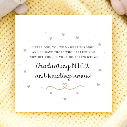 NICU Graduate Card