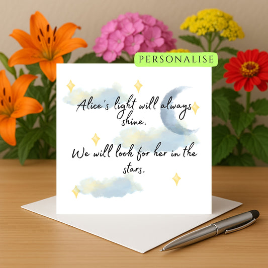 Baby Loss Remembrance Card