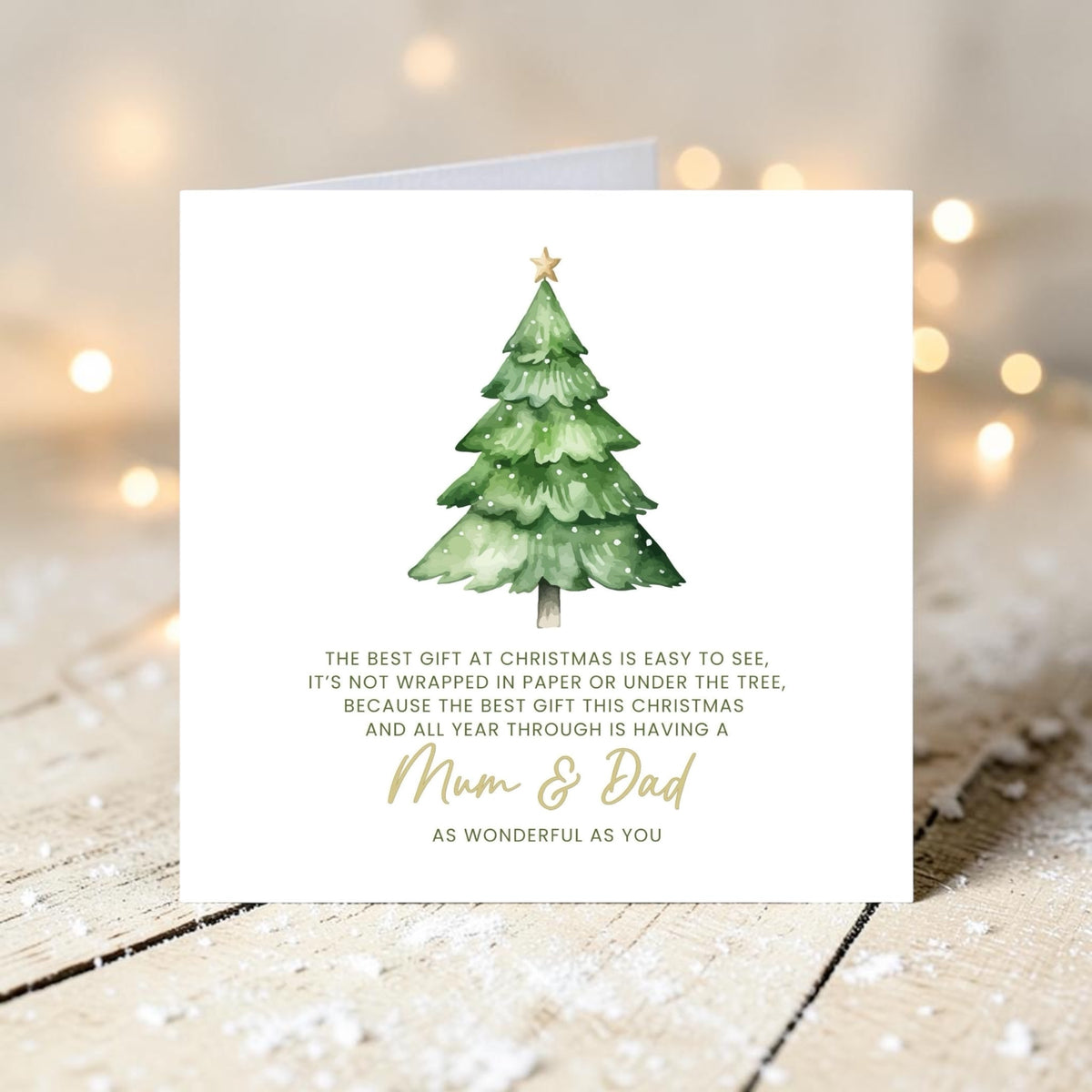 Mum & Dad Christmas Poem