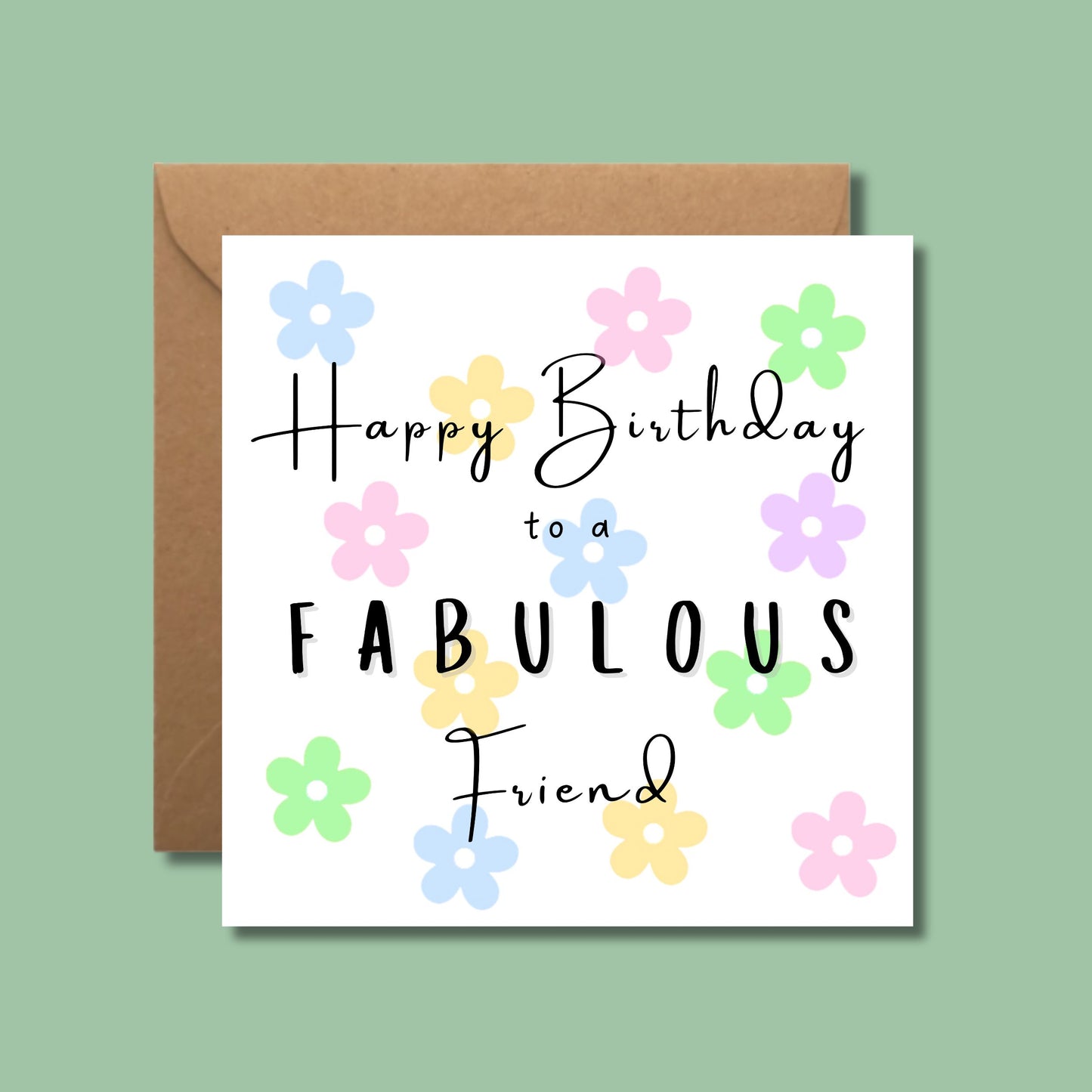 Happy Birthday to a Fabulous Friend