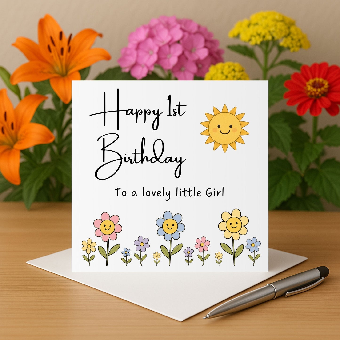 Happy 1st Birthday Card