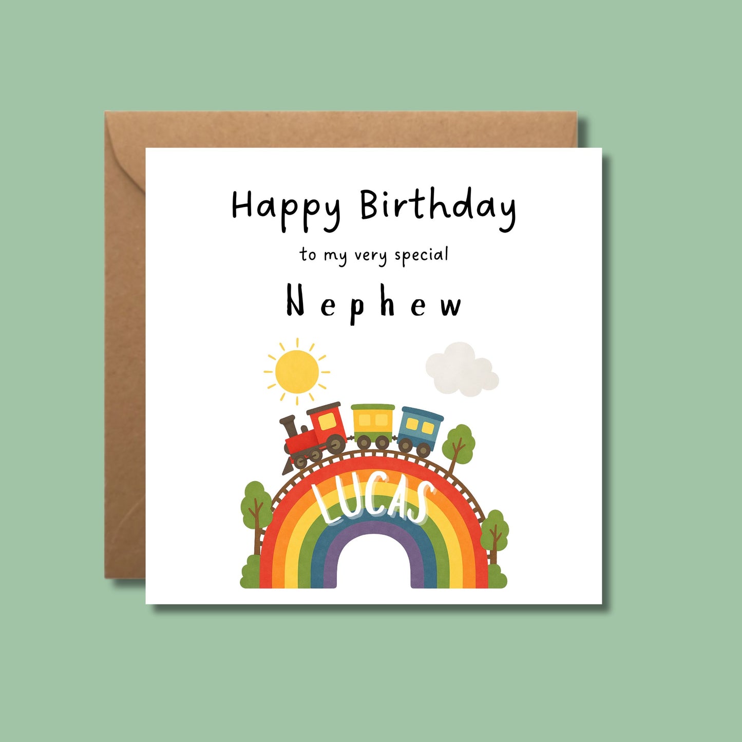 Personalised Birthday Card