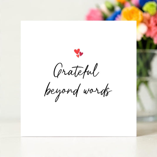 NICU Thank You Card
