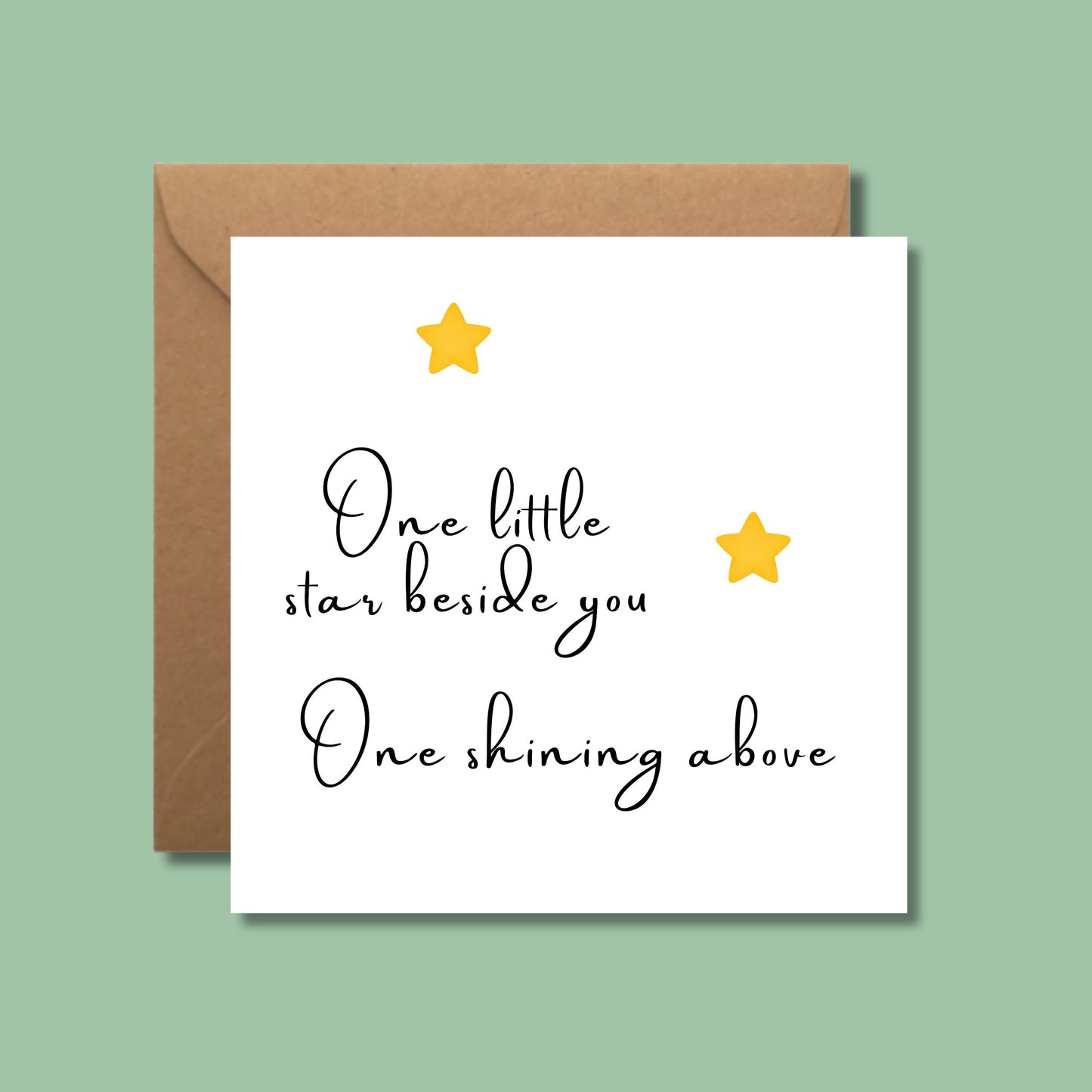 Loss of Twin Bereavement Card