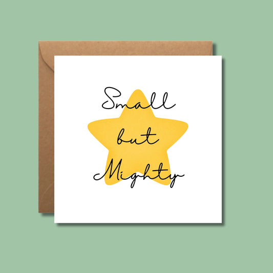 NICU card for premature baby