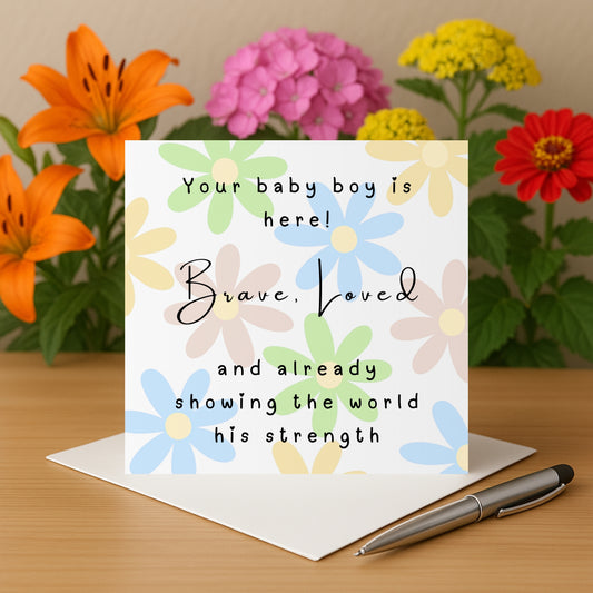 NICU New Born Baby Boy