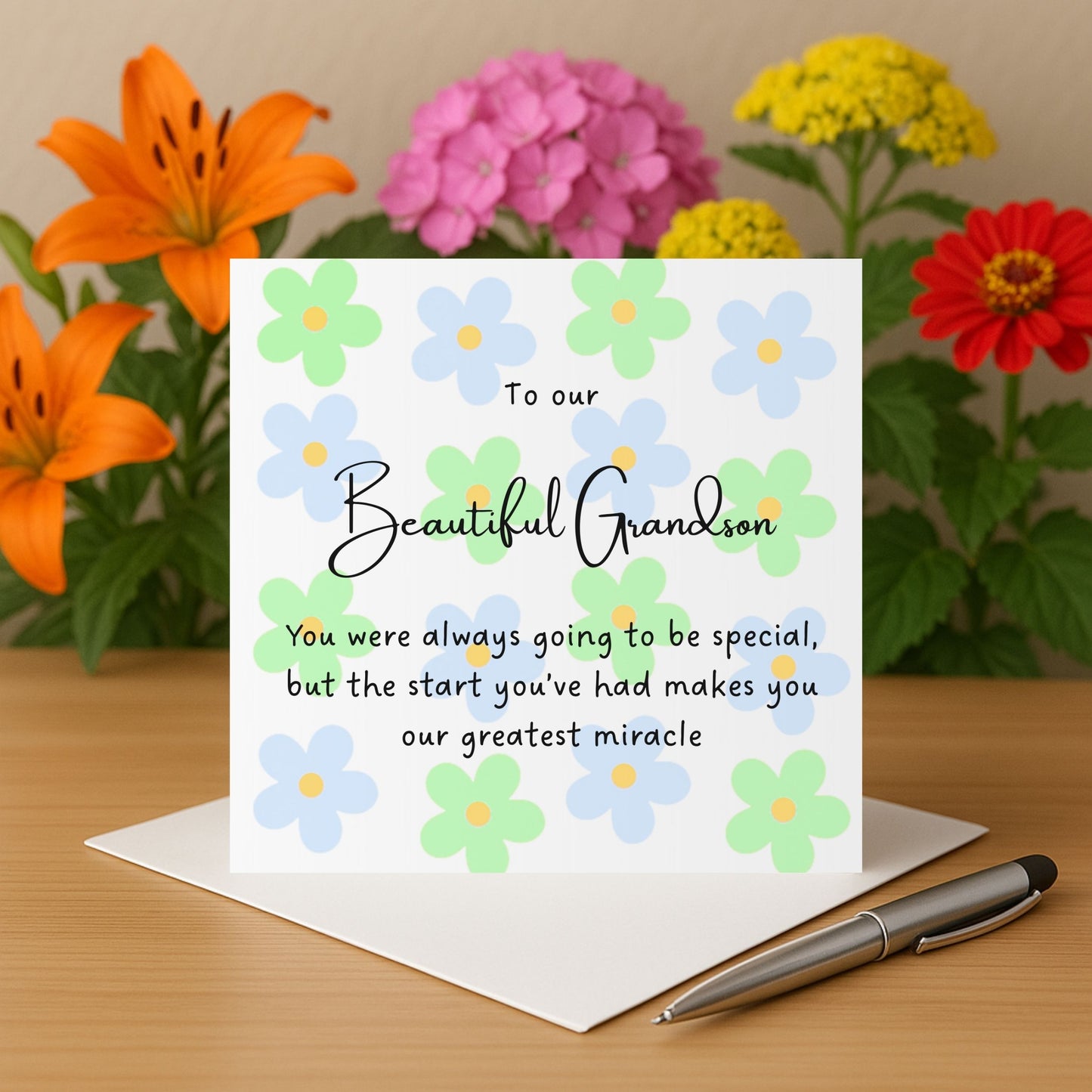 Birthday Card for  Grandson