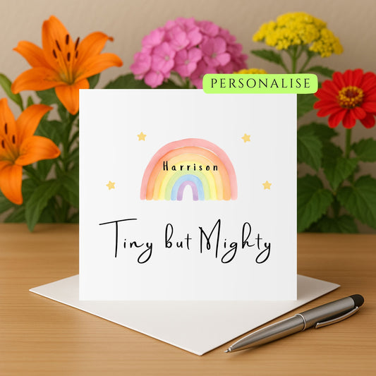 NICU New Born Support Card