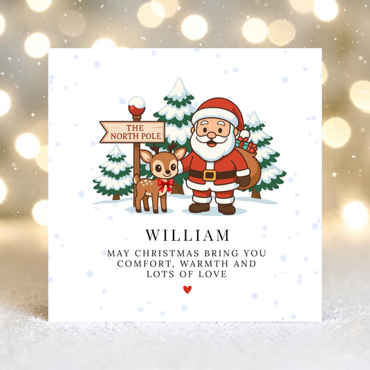 NICU Personalised Christmas Card