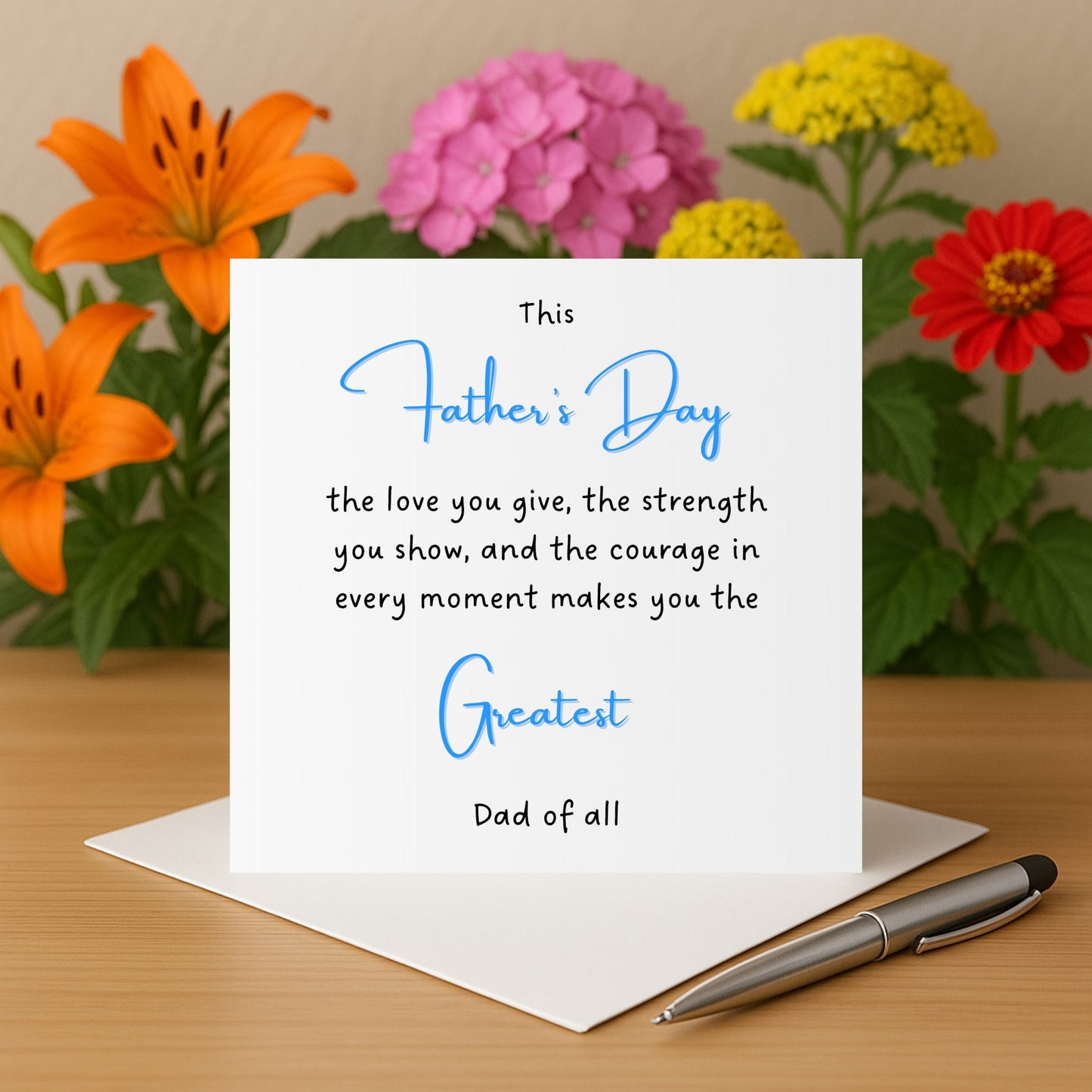 NICU Father's Day Card