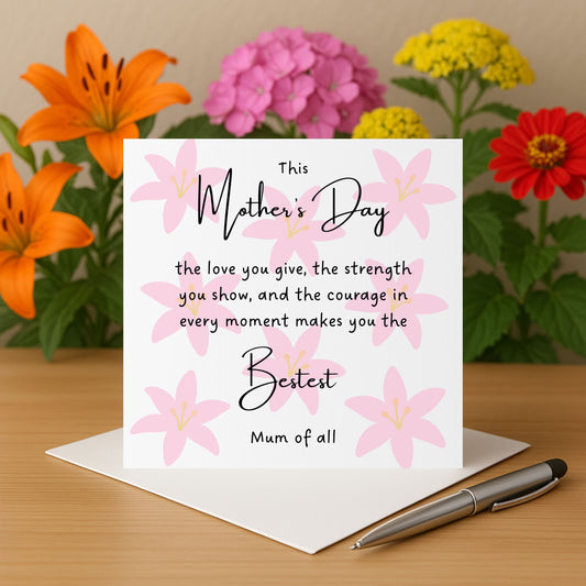 NICU Mother's Day Card