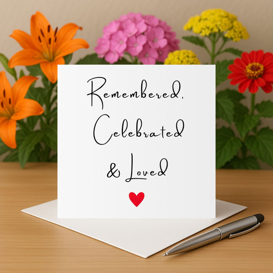 Remembrance Card