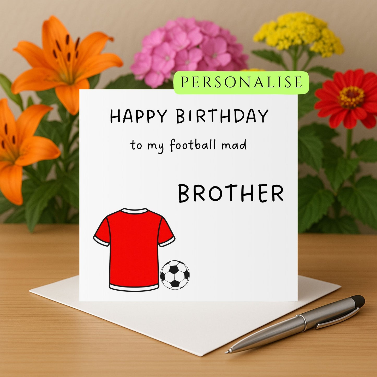 Football Mad Card Wrexham / Liverpool