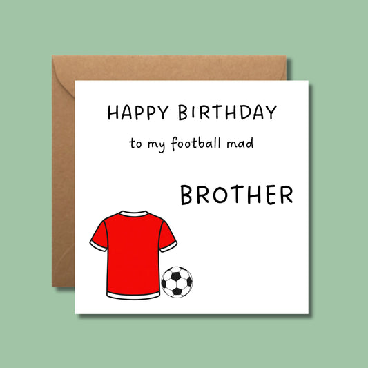 Football Mad Card Wrexham / Liverpool