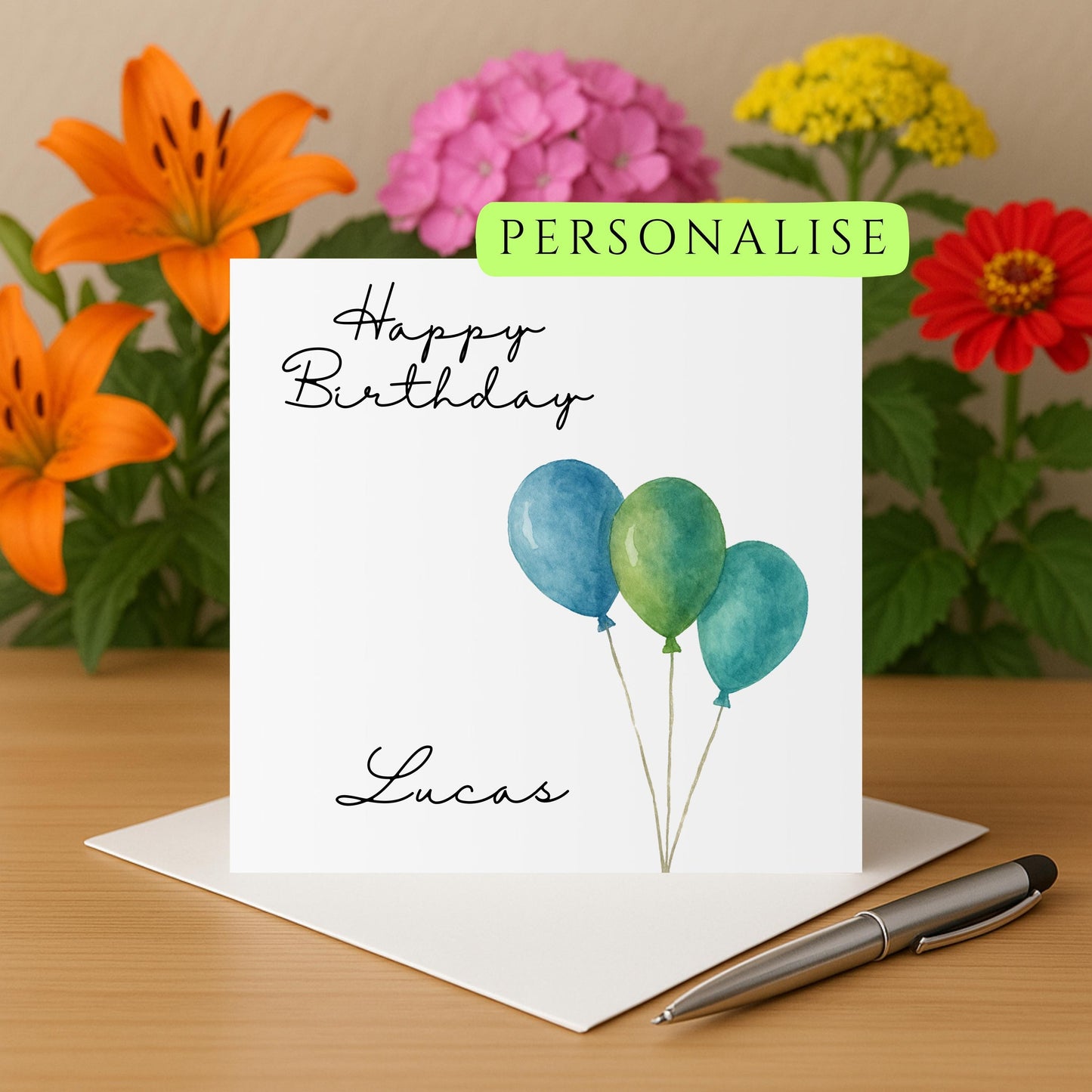 Personalised Birthday Card