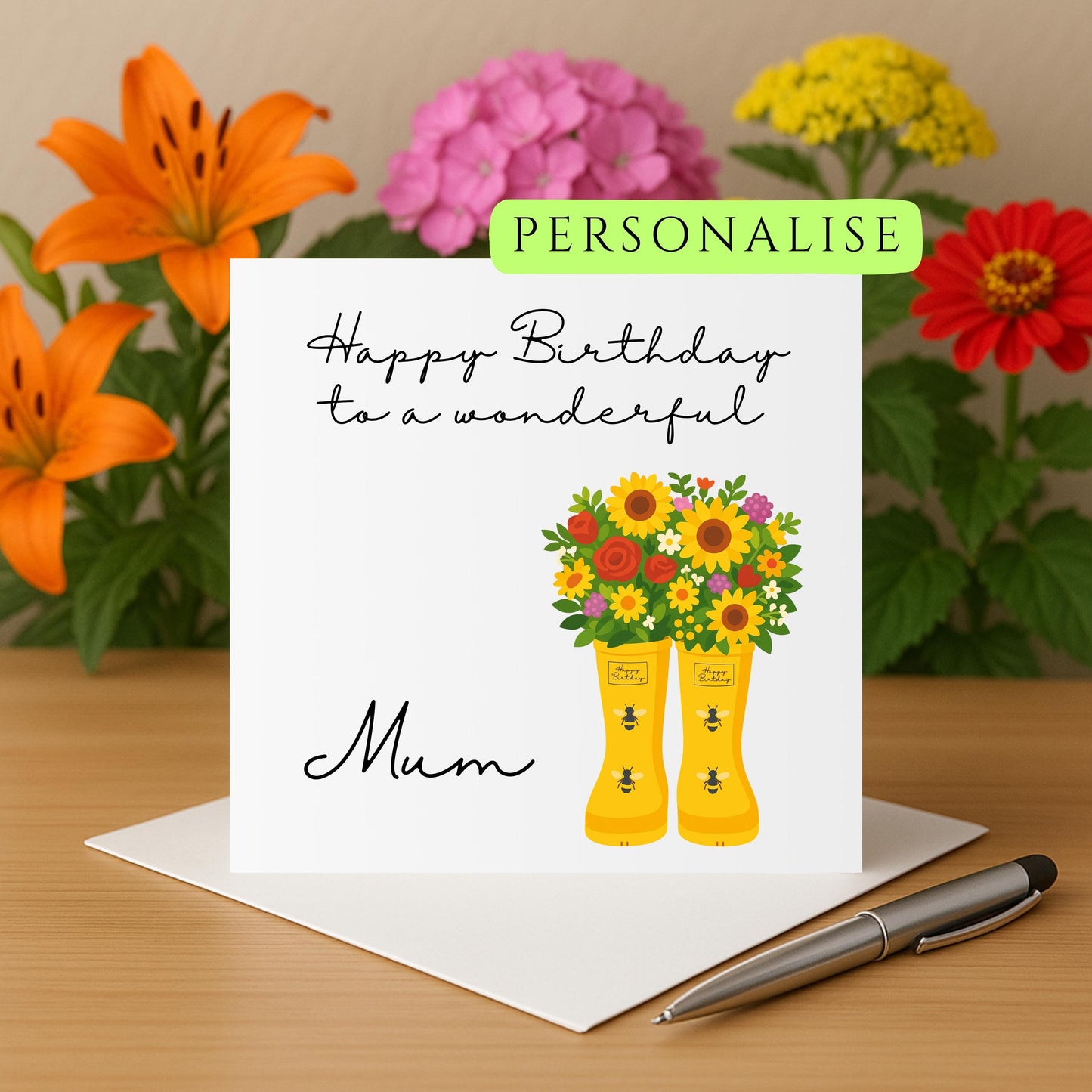 Personalised Birthday Card
