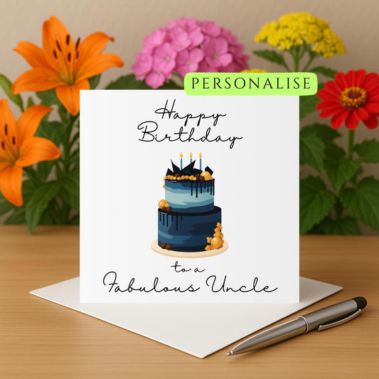 Personalised Birthday Card