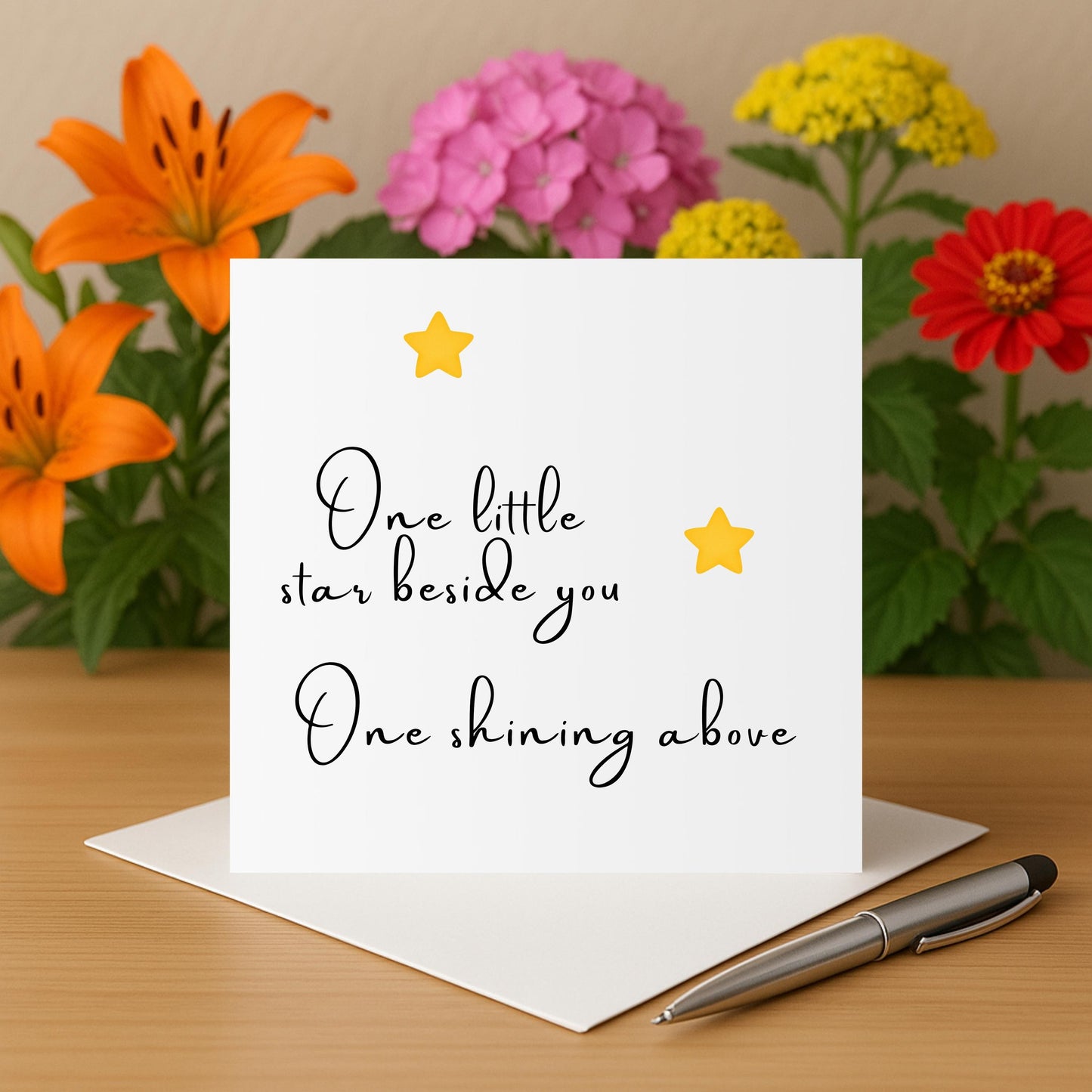 Loss of Twin Bereavement Card