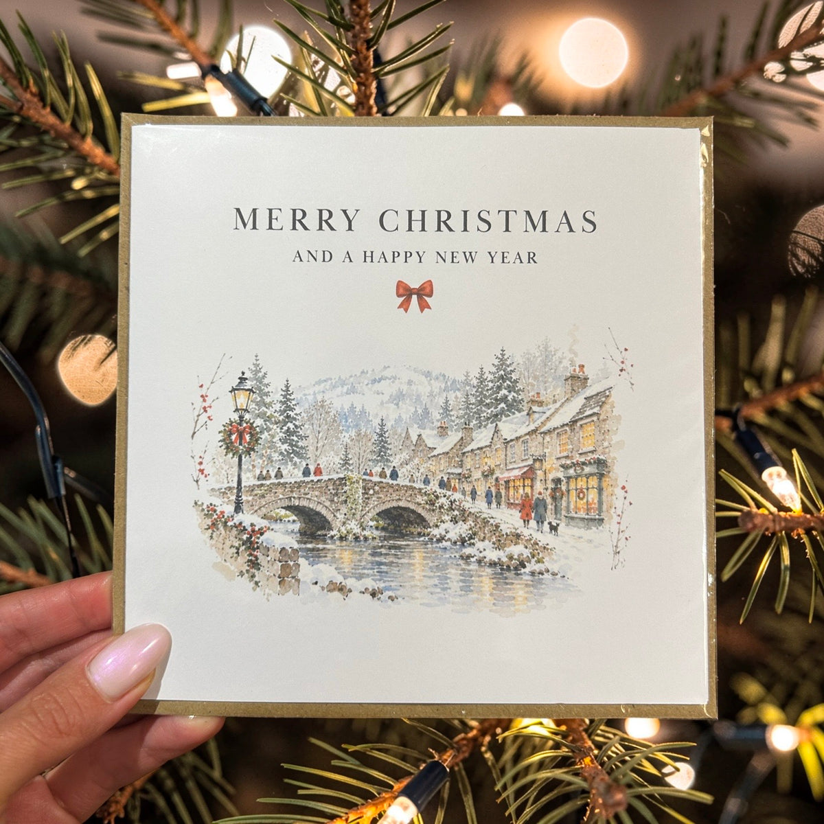 5 PACK NORTH WALES AND CHESTER CHRISTMAS CARDS