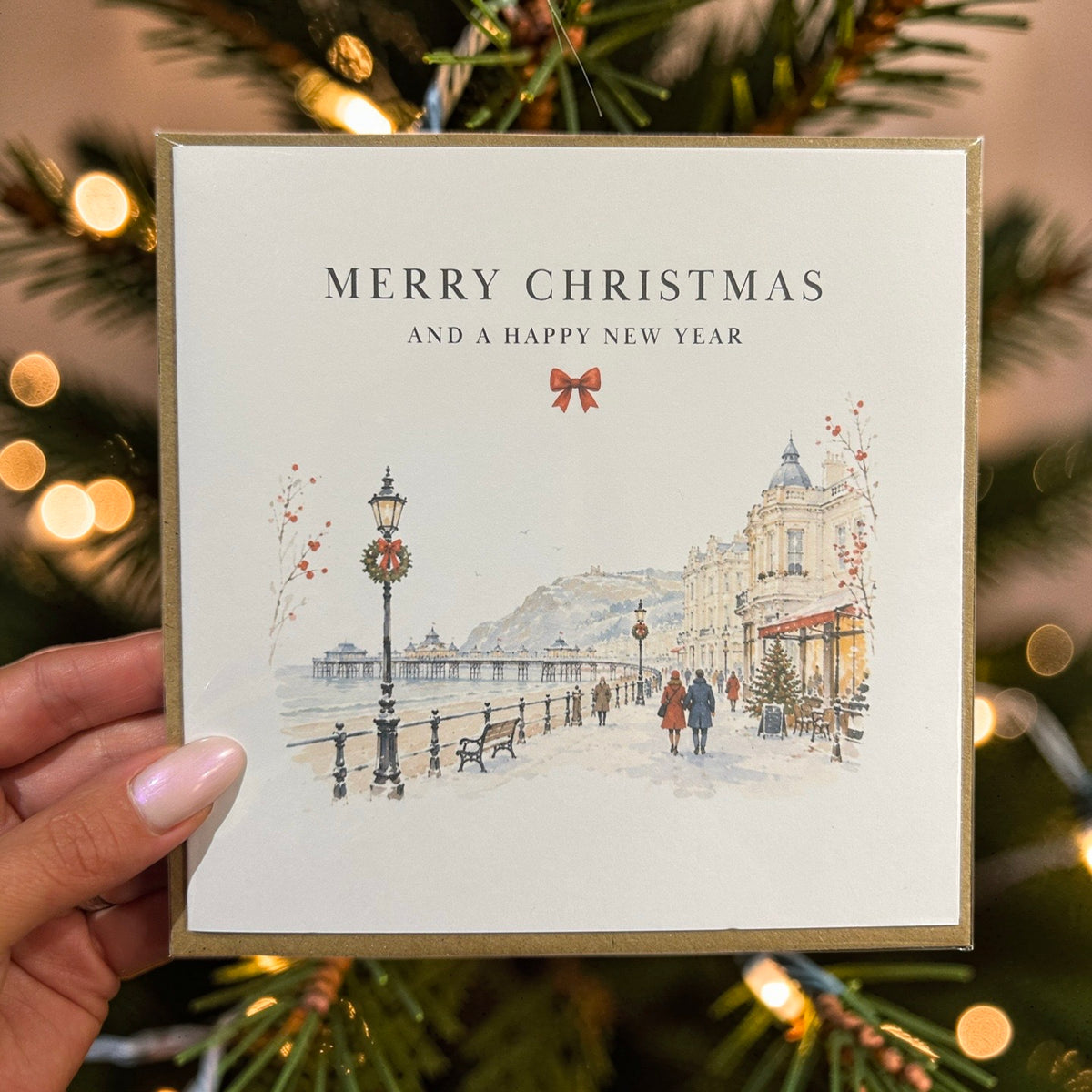 5 PACK NORTH WALES AND CHESTER CHRISTMAS CARDS